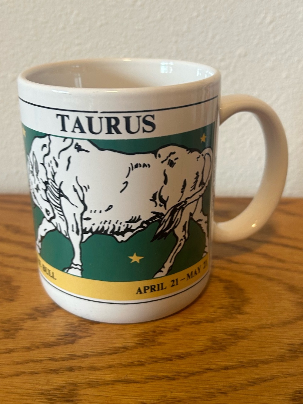 Retro Vintage Taurus Mug